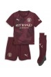 Manchester City John Stones #5 Babyklær Tredje Fotballdrakt til barn 2024-25 Korte ermer (+ Korte bukser)